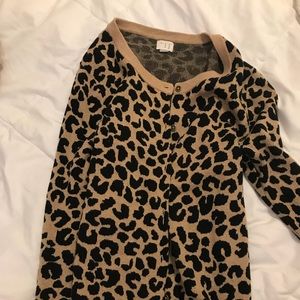 Leopard cardigan
